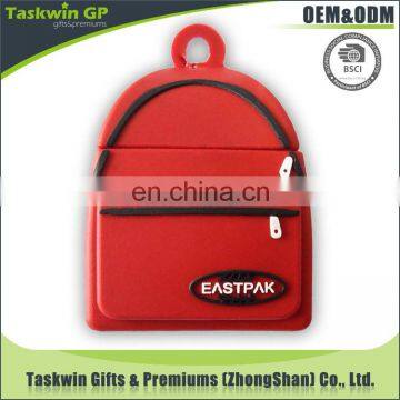 China supplier high quality custom usb flash drive , 4GB PVC bag shape USB drive