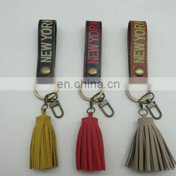 Various Kinds Personalized Design PU Leather Souvenir Keychain photo-2