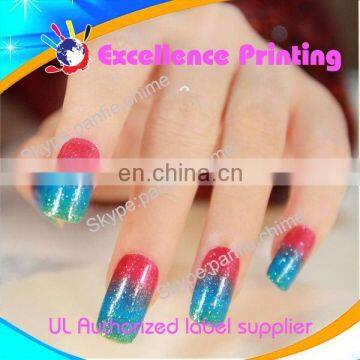 hot sale self adhesive populer nail foil sticker