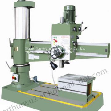 Z3050 Radial Drilling Machine（hydraulic clamping device optional）