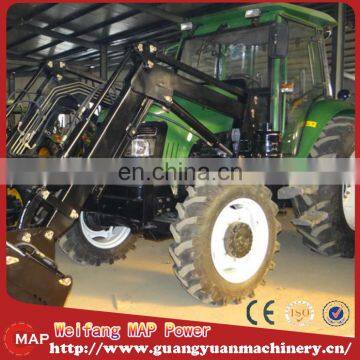 Best Price 100hp Tractor With Cab/air Conditioner Front End Loader