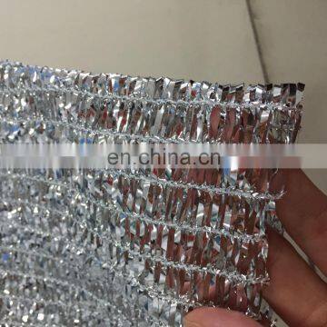 Virgin HDPE + UV Greenhouse Silver Aluminum Foil Shade Net