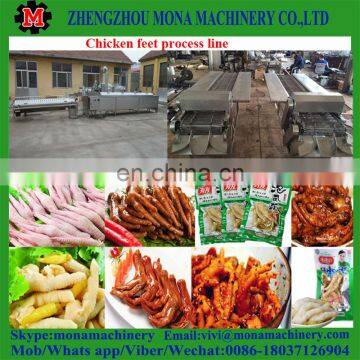 Chicken Feet Skin Peeling Machine/chicken Paws Frozen Chicken Feet Peeling Machine photo-6
