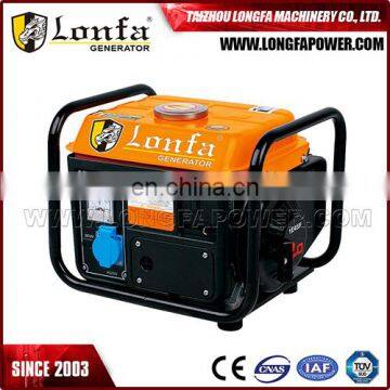 450w Portable Gasoline Generator 220V 50Hz Backup Gasoline Generator