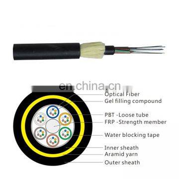 Single Double Jacket ADSS 12 24 48 Core Single Mode Fiber Optic Cable Meter Price photo-5