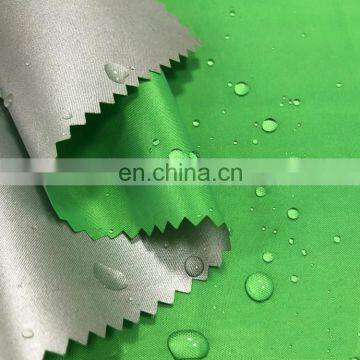 Chinese Supplier 100% Polyester 210t Taffeta Silver Coated Blackout Fabric photo-5