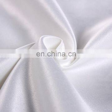 China supplier bridal polyester satin wedding dress fabric duchess matt satin