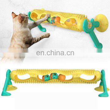 Hot style cat intelligence toys track ball toy wheel for cat