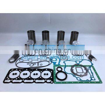 Kubota Engine Parts V1305 Liner Kit With Cylinder Gaskets Engine Bearing