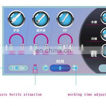 Spa Use Diamond Peeling and Water Jet Beauty Aqua Facial Hydro Dermabrasion Peel Machine