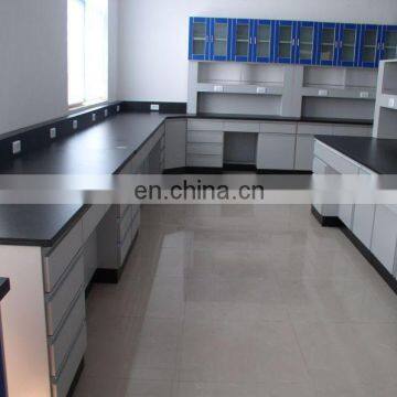 School Science Laboratory Wall Bench With 19mm Epoxy Resin Board photo-4