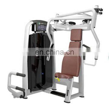 2020 Lzx gym equipment fitness&body building machine pin loaded weight stack seated chest press