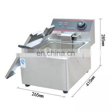 CE Approved New Type Industrial Stainless Steel Single Tank Commercial Electric Deep Fryer photo-5