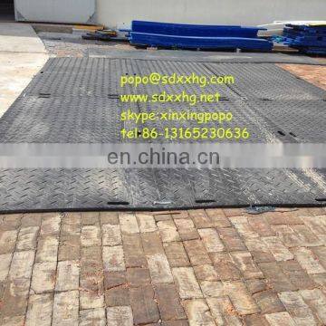 Plastic Pavement Cover Plate /construction Road Mat/ Hdpe Ground Protection Mats