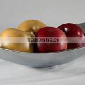 Tabletop Metal Fruit Bowl, Table Decorative Bowl