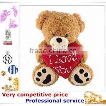 OEM Stuffed Toy,Custom Plush Toys, teddy bear with heart