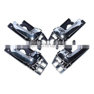 Free Shipping!New 4Pcs Interior Door Handle Chrom LH & RH For KIA Sportage 2005-10 82610-1F010