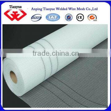 high temperature white fiberglass mesh gridding cloth 80g