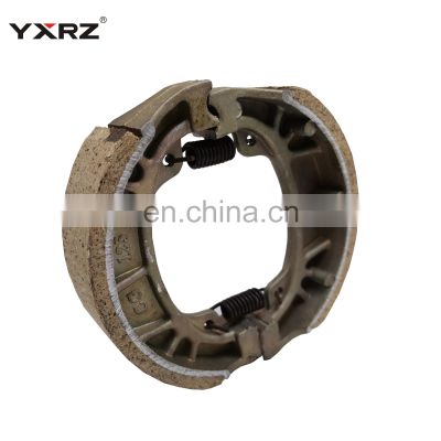 China manufacturer electric vehicles front and rear drum brake pads cg125 motorcycle brake shoe