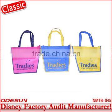 Disney factory audit manufacturer's non-woven shopping bag 142054