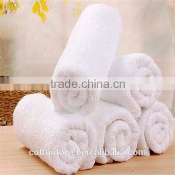 100% cotton 21s white hotel bath towels wholesale