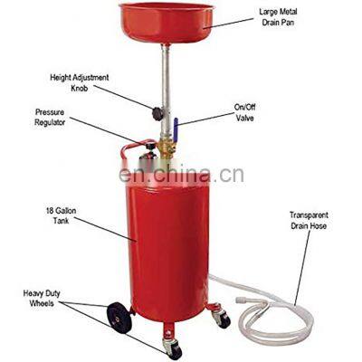 Portable Waste Oil Extractor Air-operated Car Tank Pneumatic Waste Oil Drainers