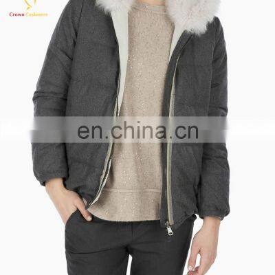 Lady Winter Wholesale Plain Cashmere Sweater Crewneck Pullover photo-4