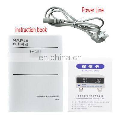 Factory Outlet Digital Panel Power Meter W PF AC Hz Testing NAPUI PM9840X photo-5