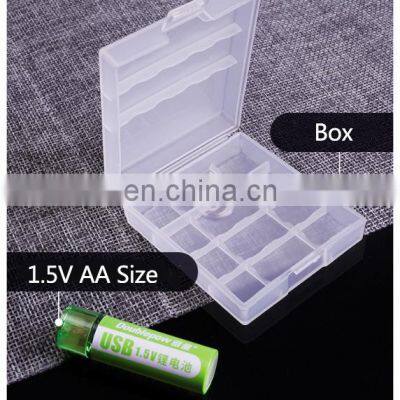 Custom USB Charging 1.5V 1800mWh Lithium Ion li Ion Continuance Rechargeable Usb aa Batteries photo-2