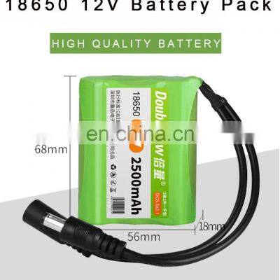 Manufacturer Supply DIY 3S1P 18650 Rechargeable 12v 2500mah Lithium Ion Battery photo-5