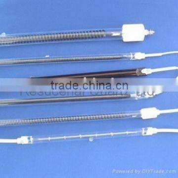 carbon fiber heating lamp and quartz heating element