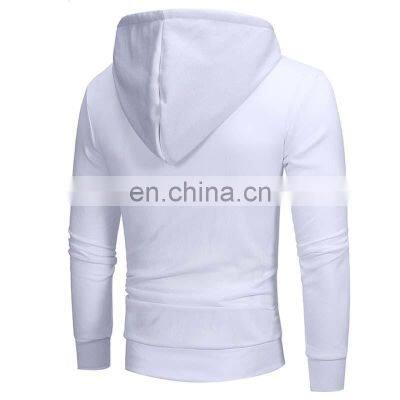 Manufacturers Custom LOGO New Men's Plus Size Casual Zipper Cardigan Zipper Sports Jogging Suit Custom Hoodie S-5XL photo-5