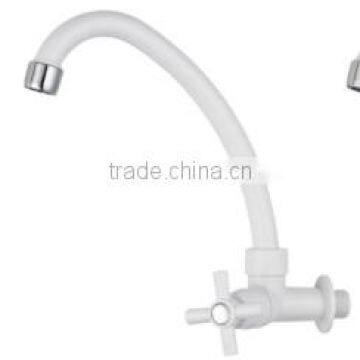 ABS white color faucet