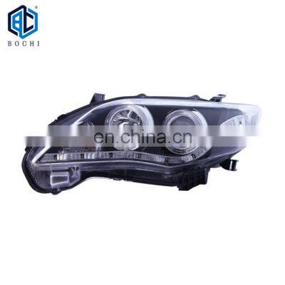 High quality Modified car led headlight head lamp for Toyota COROLLA 2011-2013