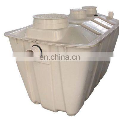 Factory supply Convenient FRP GRP water tank rain water storage tank