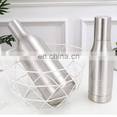 360 ml /750ml  Stainless Steel Three-section cup with thread