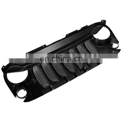 J264-3 JK Grill For Jeep For Wrangler 2007-2017 ABS photo-2