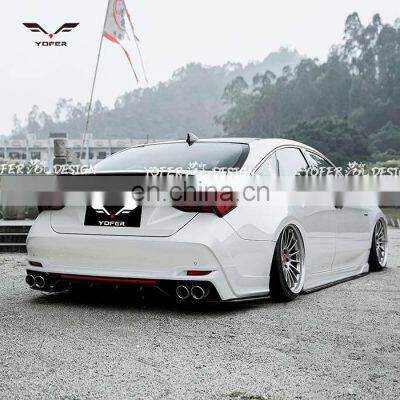 Rear Bumper Diffuser Upgraded Rear Lip PP Material Rear Diffuser Rear Lip Separator Rear Spoiler photo-2