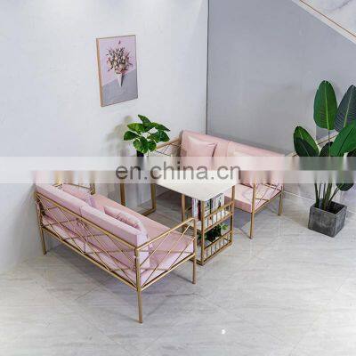 Public Hairdressing Beauty Salon Waiting Chair photo-2