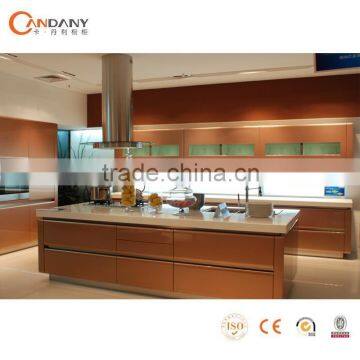 modern custom made health green kitchen cabinet