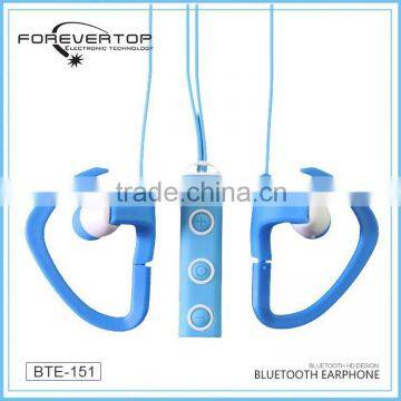 Powerful Anti-fall wireless sport stereo wired bluetooth earphone