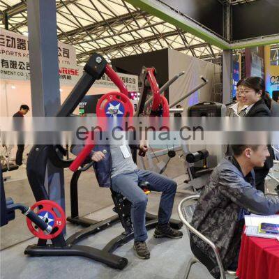 Cheaper Plate Loaded Gym Equipment CE Commercial Factory Direct Sports Shoulder Press Seated Lateral Raise Machine