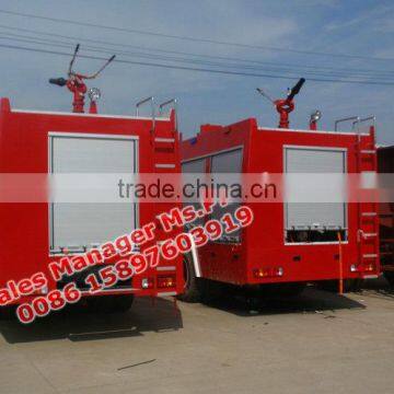 Sinotruk HOWO 8Tons Water Fire Fighting Vehicle Fire Truck With Water and Foam Tanker For Sales Call Ms.Pinky 0086 15897603919 W photo-3