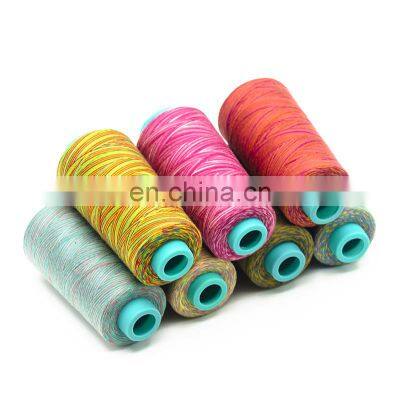 100% Spun Polyester Coarse Overlock Thread Jeans For Overlock Sewing