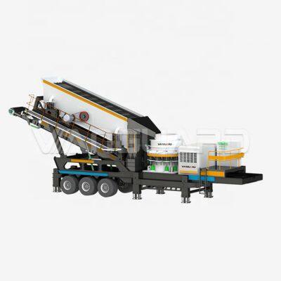 Portable Stone Crushing Machine Symons Cone Rock Crusher Plant Price