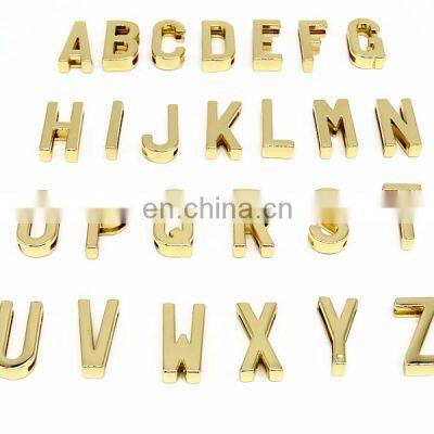 Hot Sell Metal Letter Buckle Customise Shiny Color Lettere Buckle For Handbag And Dog Collar photo-3