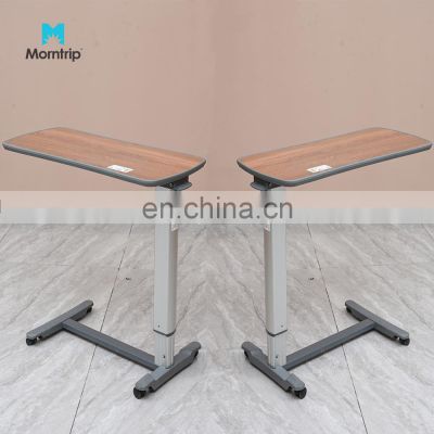 Top Quality Wholesale Price Movable Four Swiveling Castors With Brake Medical Hospital Dining Bedside Table For Elderly Patients