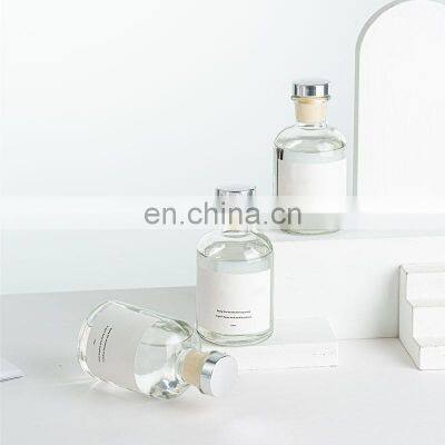 Customized With Gold Foil Box Flower Rattan Sticks 150ml Oil Refills Private Label Reed Diffuser photo-2