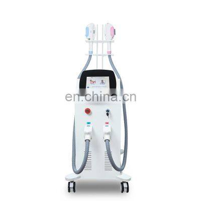 Dual Handle Skin Rejuvenation 360 Magnetic IPL + Laser Beauty Equipment Hair Removal Machine photo-3