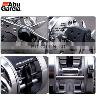 Abu Garcia AMBASSADEUR S AMBS-5500/5501 Centrifugal Braking System Round Reel Max Drag 5kg Drum Fishing Reels photo-2